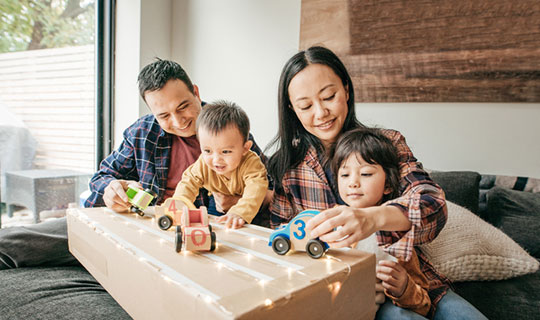 Parents and kids