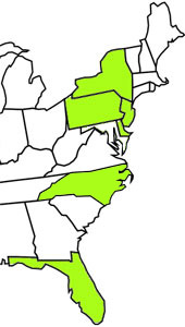 state map of areas